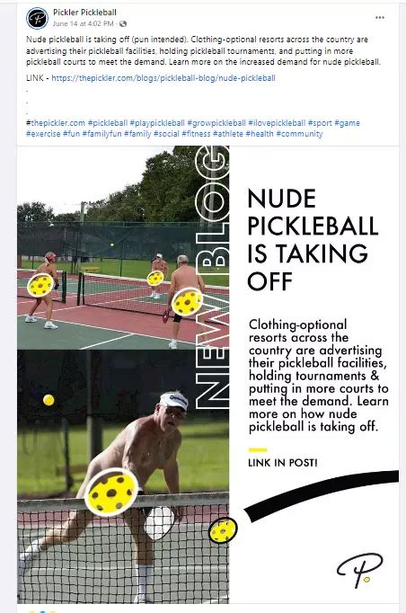 pickle naked|Nude Pickleball